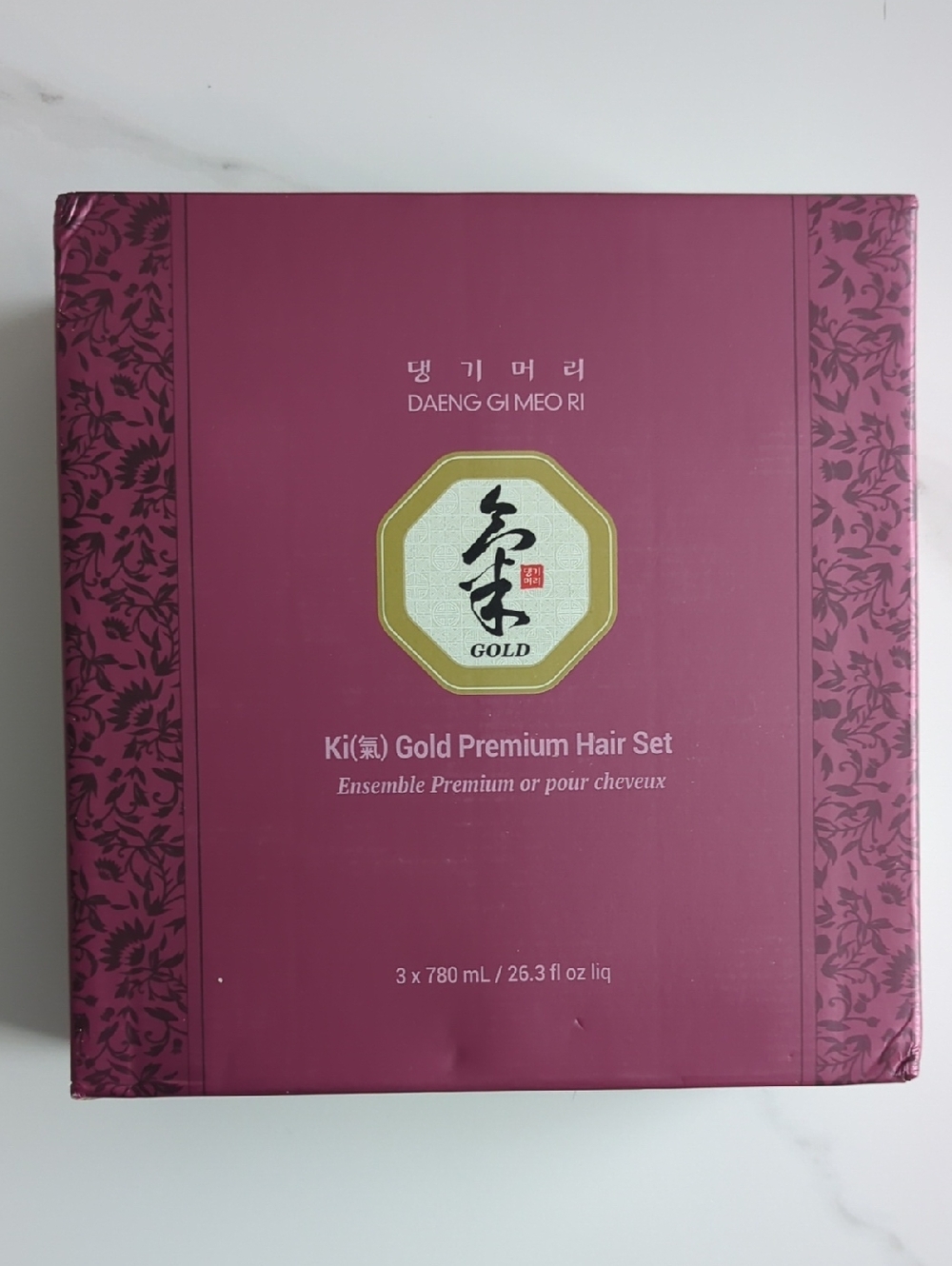 [NWT] Daeng Gi Meo Ri - Ki Gold Premium Hair Set - 3 x 780ml / 26.3 fl oz - Picture 2 of 3